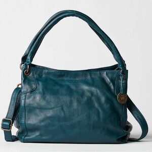 New Wanderers Travel Co Azzurra Teal Toulouse Handbag